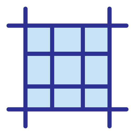 grid layout logo